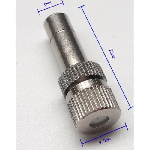 Free shipping Fog Watering Irrigation Low Presure Spray Misting Nozzles 0.1mm~0.6mm