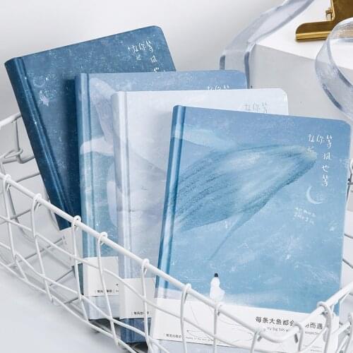 A5 Cute Notebook with Colorful Pages Kawaii Diary Journal for School Office Stationery Painting Sketchbook Notebooks and Journal