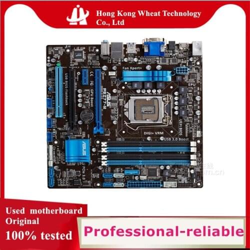 For ASUS P8Z77-M Motherboard Socket LGA 1155 DDR3 SATA3 For Intel Z77 Original Desktop Used Mainboard