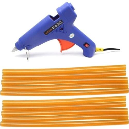 PDR Tools Hot Glue Gun 100-Watt Glue Gun Professional Paintless Dent Repair Tool High Temperature with 10pcs Glue Sticks