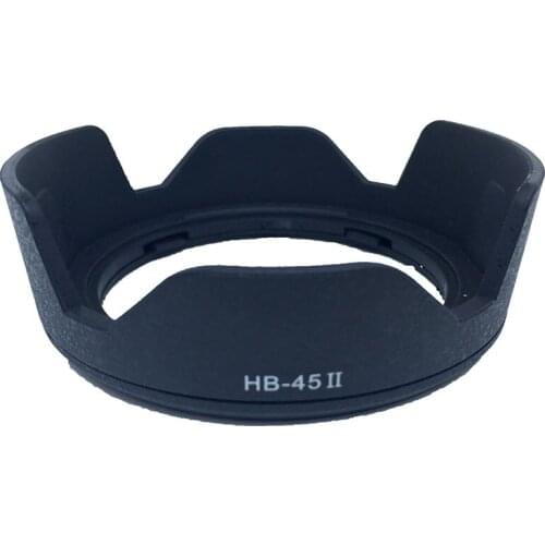 Foleto HB-45II Camera Lens Hood HB 45II for Nikon AF-S DX 18-55mm f/3.5-5.6G, f/3.5-5.6G II, f/3.5-5.6G VR