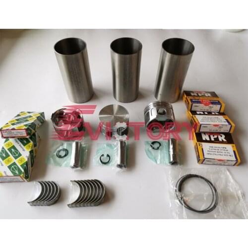 YANMAR 3D68E 3TNE68 3TNA68 crankshaft rebuild kit piston liner gasket bearing