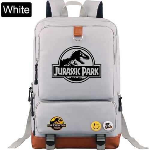 Fashion Adventure Dinosaur Jurassic Park World Boy Girl Book School Bag Women Bagpack Teenagers Schoolbags Student Backpack