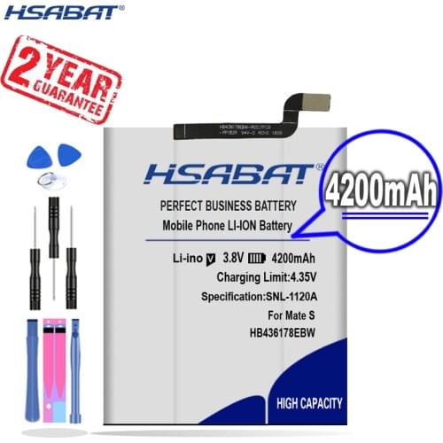 New Arrival [ HSABAT ] HB436178EBW Replacement Battery for HUAWEI Mate S CRR-CL00 CRR-UL00 CRR-L09 CRR-L13 CRR-L23 CRR-CL10
