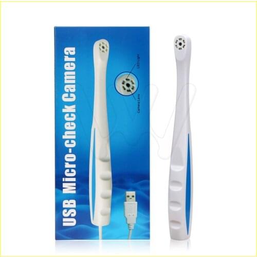New 6LED Dental Intraoral light Digital Micro Camera Professional USB Micro-check Camera / Oral Dental Camera USB 2.0 White