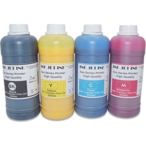 1000ML Textile DTF PET Transfer Printing Ink For Epson XP600 TX800 DX5 DX7 5113 4720 3200I Printhead Printers