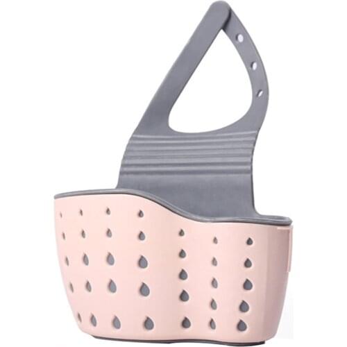 Durable Kitchen Utensils Sink Drain Bag Small Rack Sponge Pool Storage Supplies Rag Hanging Basket Drain Rack