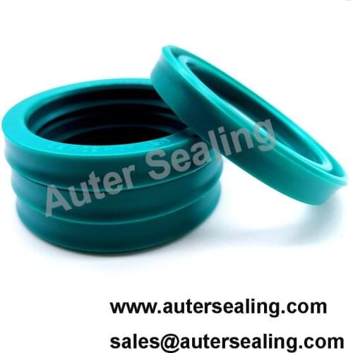 UR ID=36-50 mm Double lips U seal Hydraulic cylinder Rod U-ring type BS Polyurethane (PU) Rubber ROD SEAL with a lip