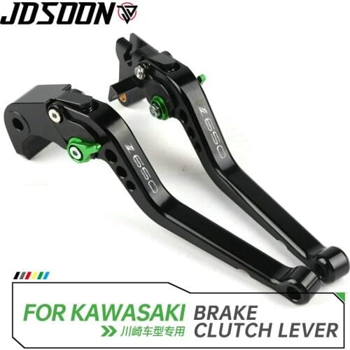 High Quality CNC Aluminum Motorcycle short Brake Clutch Levers For Kawasaki Z650 abs KAWASAKI Z 650 2017-2018 2019 2020
