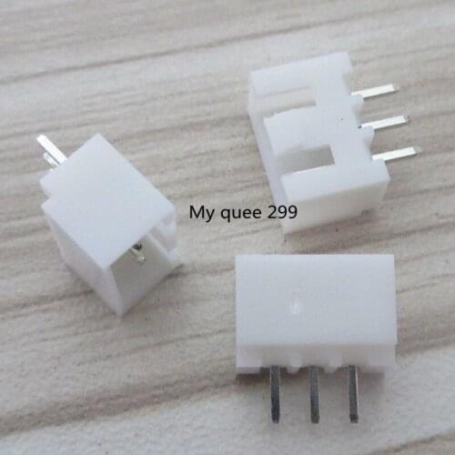 2000pcs male material XH2.54 3pin 2.54mm 3pins Connector Leads pin Header XH-A XH-3A Free shipping
