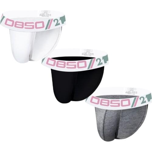 3pcs Lot Cotton Men Underwear Set Briefs Mens Funny Panties Sexy Underpants Cuecas High Fork Slip Hombre Dropshipping Wholesale