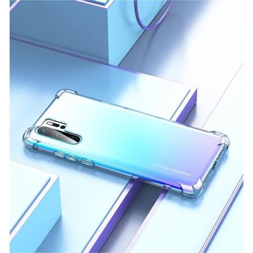 For Huawei P30 Mate 30 Pro lite P 30 light 30pro mate30 30lit Airbag Shockproof Case Transparent Clear Soft TPU Cover shell Capa