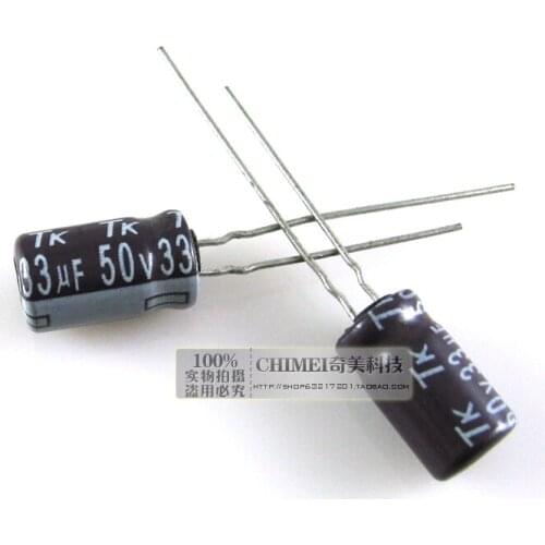 Electrolytic Capacitor 50V 33UF Capacitor