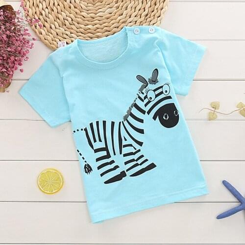 Hot Sale Girls Baby T-shirts 2017 High Quality Fashion Kids T-shirts Lovely Casual O-neck Short Sleeve 100% Cotton Kids T-shirt