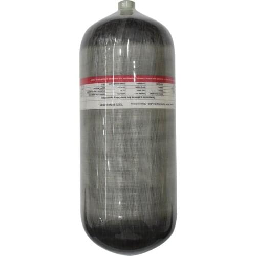 High Quality 12L SCBA Cylinder Carbon Fiber Cylinder Small Composite Bottle PCP Cylinder
