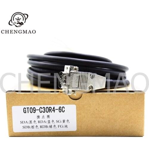GT09-C30R4-6C Touch Screen Connection Communication Line GOT2000 GOT1000 Series RS-422 Cable