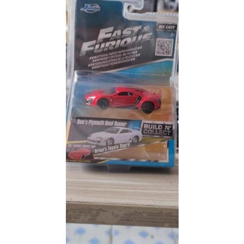 Ja da 1:64 DOMS PLYMOUTH ROAD RUNNER (1) Alloy model car Metal toys for childen kids diecast gift