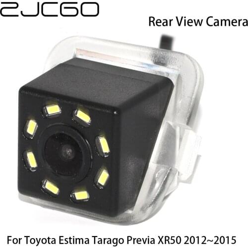 ZJCGO CCD Car Rear View Reverse Back Up Parking Night Vision Waterproof Camera for Toyota Estima Tarago Previa XR50 2012~2015