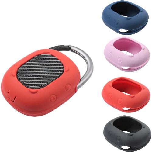 Soft Silicone Protective Cover Case Shell Protector For JBL CLIP 4 Bluetooth Speaker Replacement Accessories 5 Colors Optional
