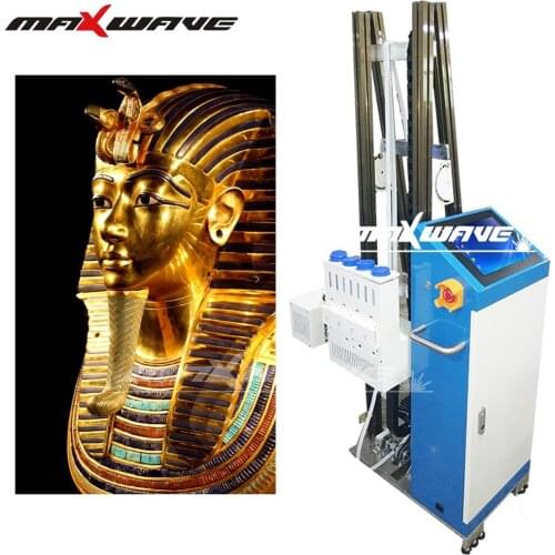 Maxwave Excellent Definition Emboss 3D Photo Inkjet Wall Mural Printer Machine Print Directly on Wall