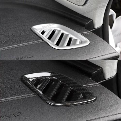 Lsrtw2017 Car Side Dashboard Air Vent Outlet Frame Trims for Mg Roewe Rx5 Max 2019 2020 2021 Interior Accessories Auto Lining