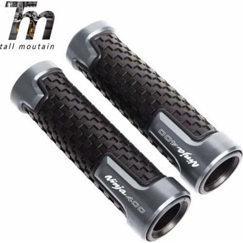 7/8'' 22MM Motorcycle handle grips Motorbike handlebar ends For Kawasaki NINJA 300 400 ZX6R ZX9R ZX12R Z800 Z750 Z250 ER6N/F