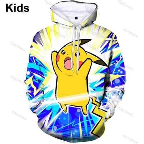 Shooting Anime 3d Sweatshirt Cartoon Men and Women Tops Hoodies Teen Clothes Cute Shark Anime Streetwear Kids Hoodie