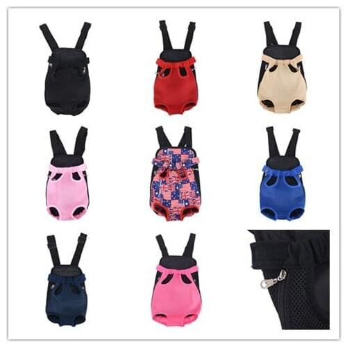 4Size and 5colors New fashion Pet Dog Carriers Backpacks Cat Puppy Pet Front Shoulder Carry Sling Bag