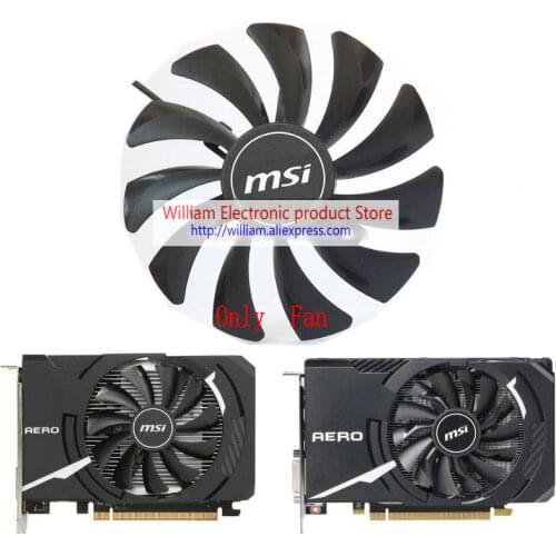 New Original for MSI RX560 GTX1050 GTX1060 AERO ITX Video Graphics card cooling fan HA9010H12SF-Z DC12V 0.57A 3300RPM M560