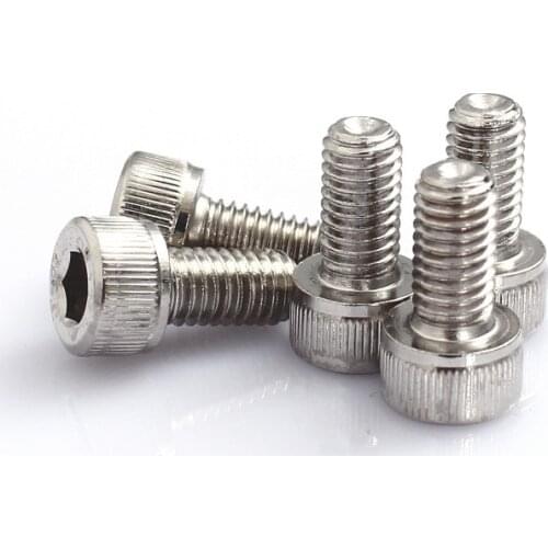 Black/White Nickel 12.9-class hexagonal cup head cap screws M2.5*3 4 5 6 8 10 12 14 15 16 18 20 22 25 28 30 32 35 38 40 45 50