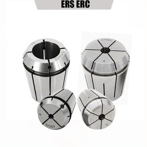 Water Stop Spring Collet ERC ERS ERS16 ERS20 ERS25 ERS32 ER16C ER20C ER25C Sealing Collet Machine Tools Lathe Mill Spring Chuck