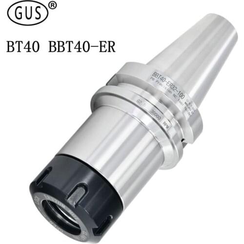 High precision BBT40 BT40 tools ER16 ER20 ER25 ER32 ER40 70 100L BT ER chuck holder for CNC machining center spindle tool holder