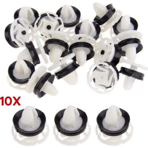 10 Pcs Aoto Accessories Door Trim Panel Mounting Clips 7703077476 Nylon Car-styling Clip Fastener New Style
