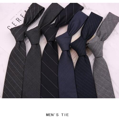5.5cm Leisure Mens Wool Neckties Striped Skinny Neck Tie Business Formal Dress Gravatas Slim Male Neckwear Corbatas Cravats