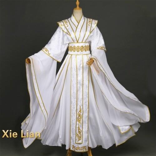 Anime Tian Guan Ci Fu Cosplay Xie Lian Cos Costume Tai Zi Ye Shen Uniform Christmas Halloween New Arrival Costumes For Women Men