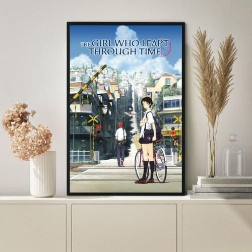 The Girl Who Leapt Through Time Anime Poster Wall Painting Home Decoration (No Frame)