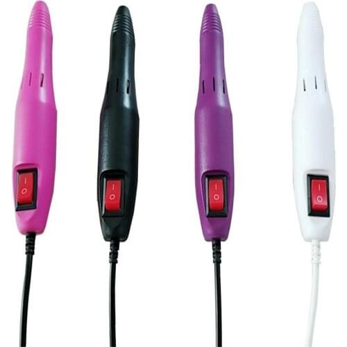 20000RPM Electric Nail Drill Handle Pen Handpiece for Manicure Grinding Drill Engraver Pen for Milling Polishing Nail Art Tools