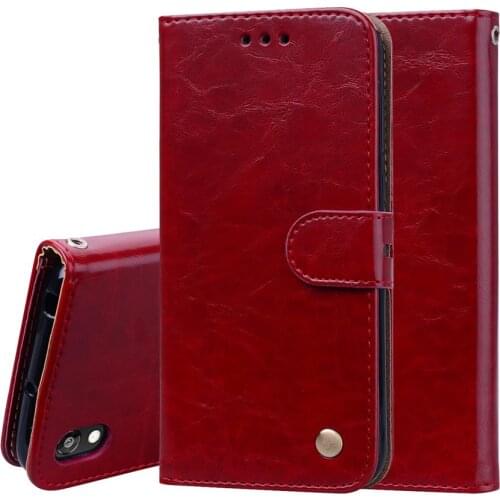 For Huawei Y5 2019 AMN-LX1 AMN LX1 Case Flip Wallet Leather Coque Phone Case for Huawei Honor 8S Full Cover Protective GlassFilm