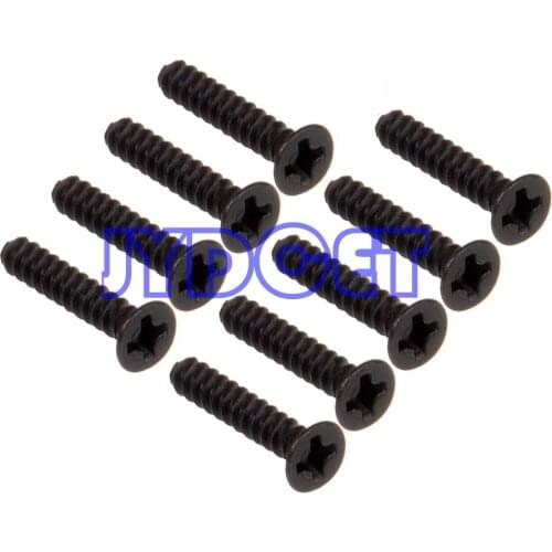 HSP 02089 TPE 3*15 FH Screw 9pcs RC HSP 1:10 Scale Car Buggy Truck Original Parts, For a variety of models