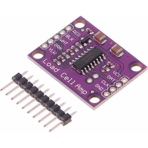 HX711 Weighing Sensor 24-bit A/D Conversion Adapter Load Cell Amplifier Board Weight Sensors Dropship