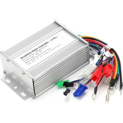 E-bike Motor Electric Bicycle Controller 9 Tube Dual Mode Sine Wave Brushless Speed Motor Controller Electric Bicycle