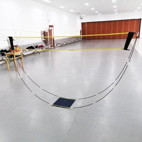 Portable 3M Badminton Net Frame Support Tennis Volleyball Training Square Mesh Tennis Net Square Shuttlecock Network Badminton