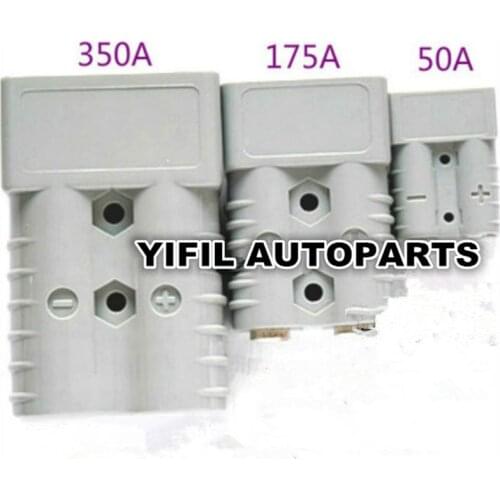 10pcs/lot 2 Pin/Way 50A 175A 350A 600V Electric Forklift Battery Connector Plug Solar Caravan Boats Pole