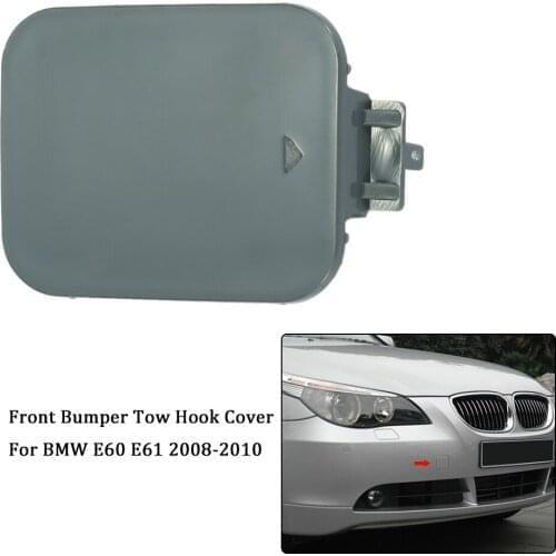 1X Front Bumper Tow Hook Cover Cap for BMW E60 E61 5 Series 520d 520i 523li 525li 530li 09 2008-10 51117184708