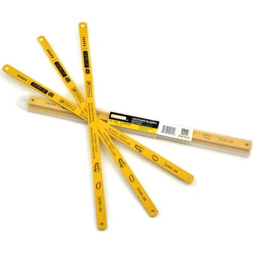 30% Off Flexible Hacksaw Blades 12" X 1/2" Hand Saw Blades Steel Saw Blades for Metal Cutting Hss-bimetal M42 (8% Cobalt) 18TPI