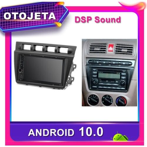 Frame android 10.0 dvd player car radio for Kia Picanto 2007 Car GPS Navigation bluetooth stereo multimedia DVR tape recorder