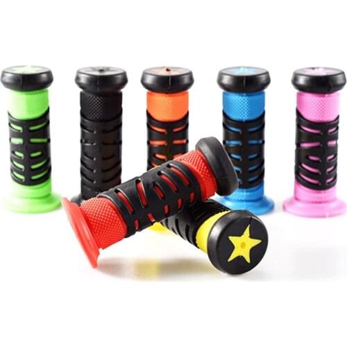 Rubber Bike Bicycle Handle Bar Grips Tricycle Scooter Handlebar For Kids Child Non-Slip Waterproof Cycling Bicycle Components