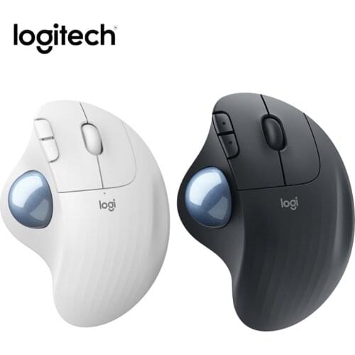 Logitech Ergo M575 Wireless Trackball Mouse Bluetooth Union Dual Mode Ergonomic CAD Office Mouse