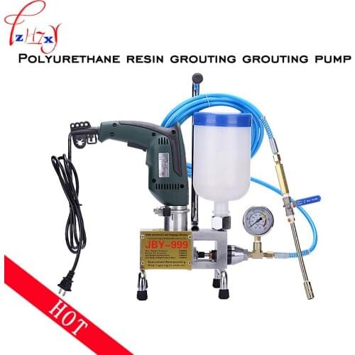 Micro - electric injection pump epoxy polyurethane grouting machine JBY - 999 crack plugging high - pressure grouting machine