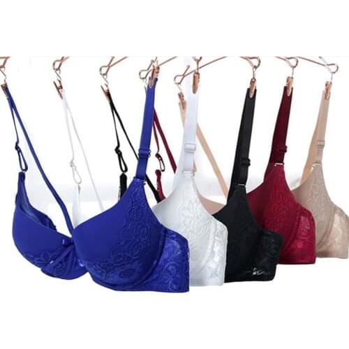 Fashion Woman Push Up Bra Double Bra For Girls Gather chest Super Push Up Bra for lady Support Everyday sexy bra 32 34 36 AB cup
